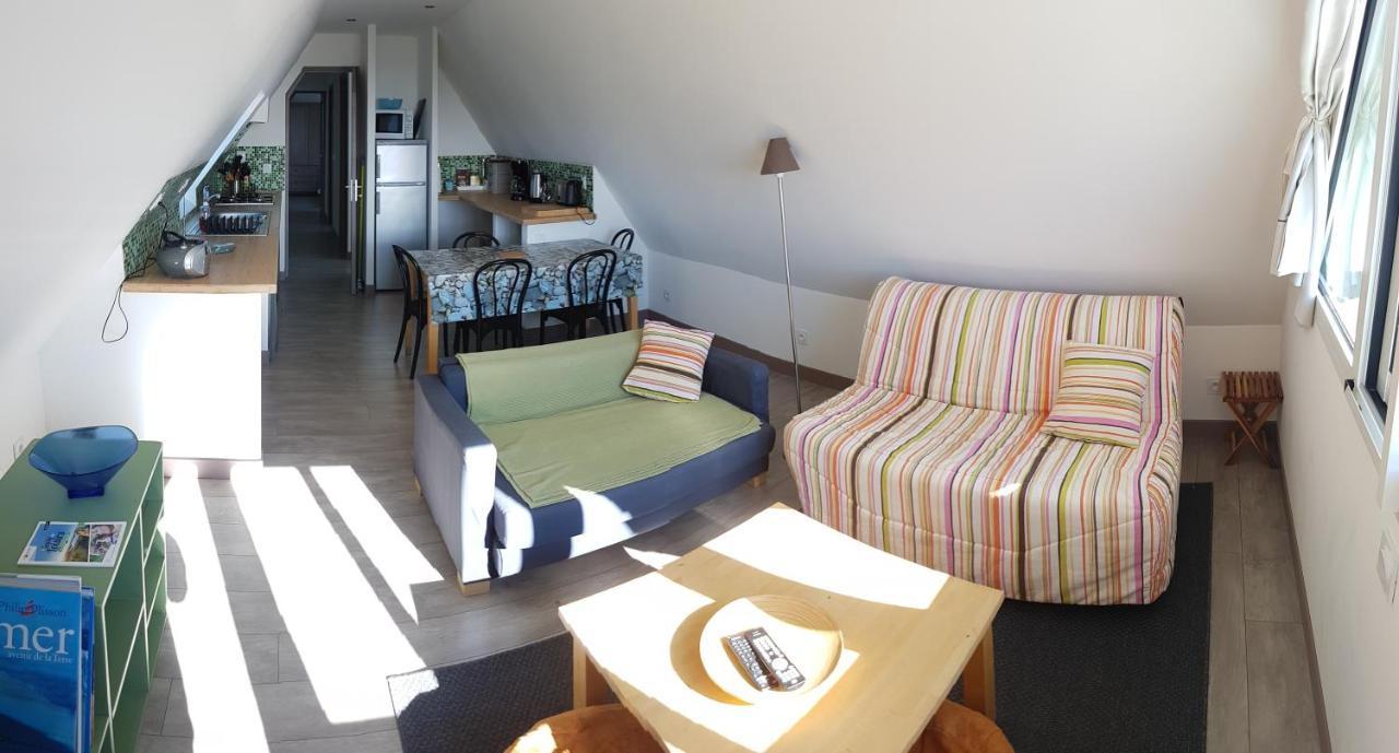 Le Bout'Dl'Ile, Ile Grande Apartment Pleumeur-Bodou Luaran gambar